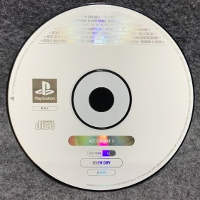 ACE COMBAT 3 ELECTROSPHERE REVIEW COPY SONY PLAYSTATION PS1