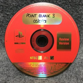 POINT BLANK 3 REVIEW COPY SONY PLAYSTATION PS1