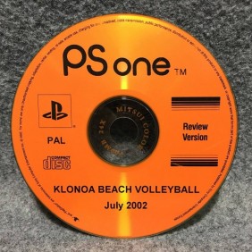 KLONOA BEACH VOLLEYBALL REVIEW COPY SONY PLAYSTATION PS1