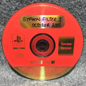 SYPHON FILTER 3 REVIEW COPY SONY PLAYSTATION PS1