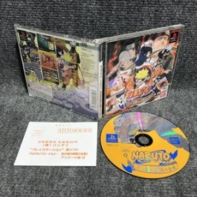 NARUTO SHINOBI NO SATO NO JINTORI KASSEN JAP SONY PLAYSTATION PS1