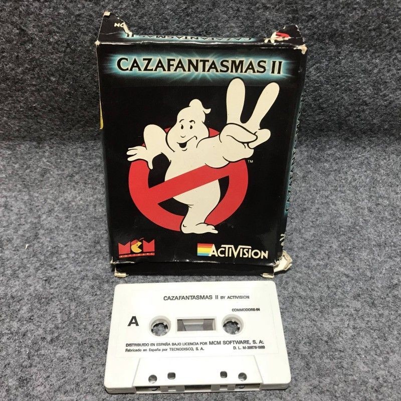 CAZAFANTASMAS II COMMODORE 64