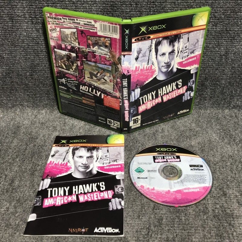 TONY HAWKS AMERICAN WASTELAND MICROSOFT XBOX