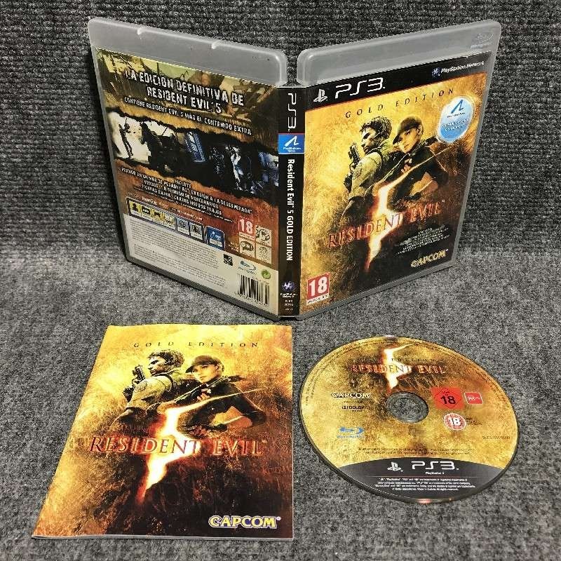 Resident Evil 5 : Gold Edition - Ps3 ( Playstation 3 ) Complete W