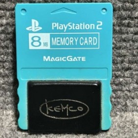 MERMOY CARD MAGIC GATE KEMCO 8MB TURQUESA SONY PLAYSTATION 2 PS2