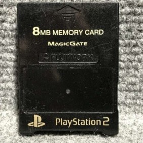 MEMORY CARD MAGIC GATE FUJIWORK 8MB NEGRO SONY PLAYSTATION 2 PS2