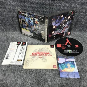 MOBILE SUIT GUNDAM PERFECT ONE YEAR WAR JAP SONY PLAYSTATION PS1