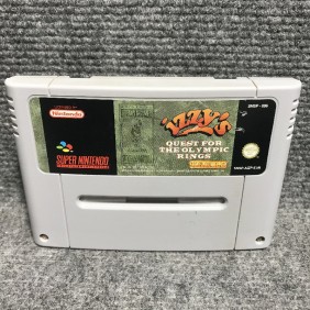 IZZYS QUEST FOR OLYMPIC RINGS SUPER NINTENDO SNES