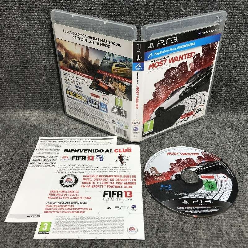 NEED FOR SPEED MOST WANTED SONY PLAYSTATION 3 PS3