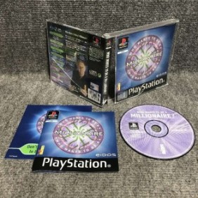 WHO WANTS TO BE A MILLIONARIE SONY PLAYSTATION PS1