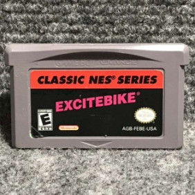 CLASSIC NES SERIES EXCITEBIKE USA NINTENDO GAME BOY ADVANCE GBA