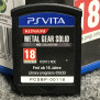 METAL GEAR SOLID HD COLLECTION SONY PSVITA