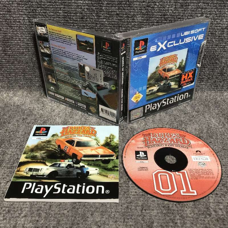 DUKES OF HAZARD RACING FOR HOME SONY PLAYSTATION PS1