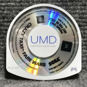 CRAZY TAXI FARE WARS PROMO UMD SONY PSP