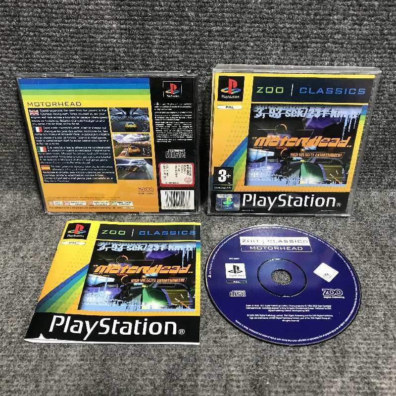 MOTORHEAD SONY PLAYSTATION PS1