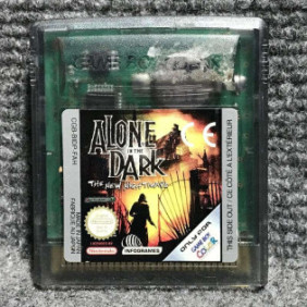 ALONE IN THE DARD THE NEW NIGHTMARE NINTENDO GAME BOY COLOR GBC