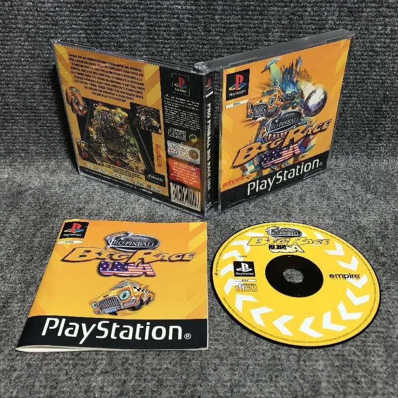 PRO PINBALL BIG RACE USA SONY PLAYSTATION PS1