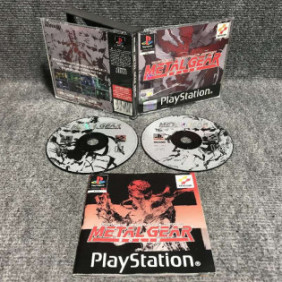METAL GEAR SOLID SONY PLAYSTATION PS1