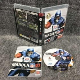 MADDEN NFL 07 JAP SONY PLAYSTATION 3 PS3
