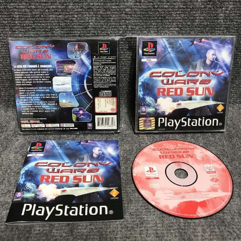 COLONY WARS RED SUN SONY PLAYSTATION PS1