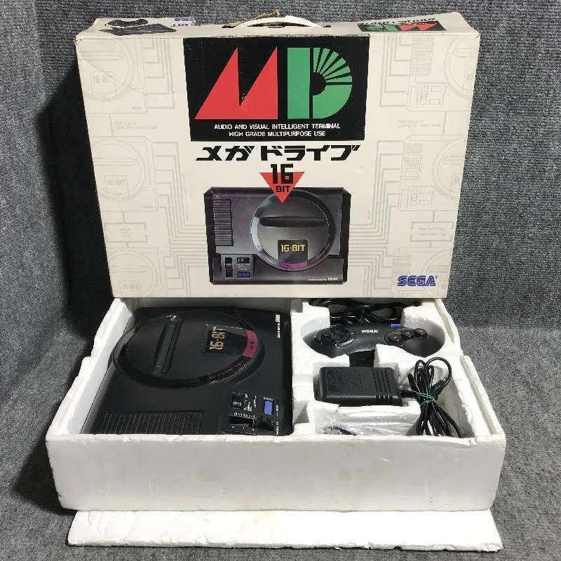 CONSOLA SEGA MEGA DRIVE JAP HAA 2510 CON CAJA