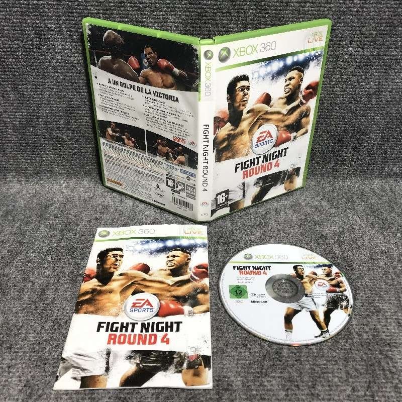 FIGHT NIGHT ROUND 4 MICROSOFT XBOX 360