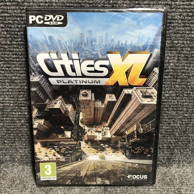 CITIES XL PLATINUM NUEVO PC