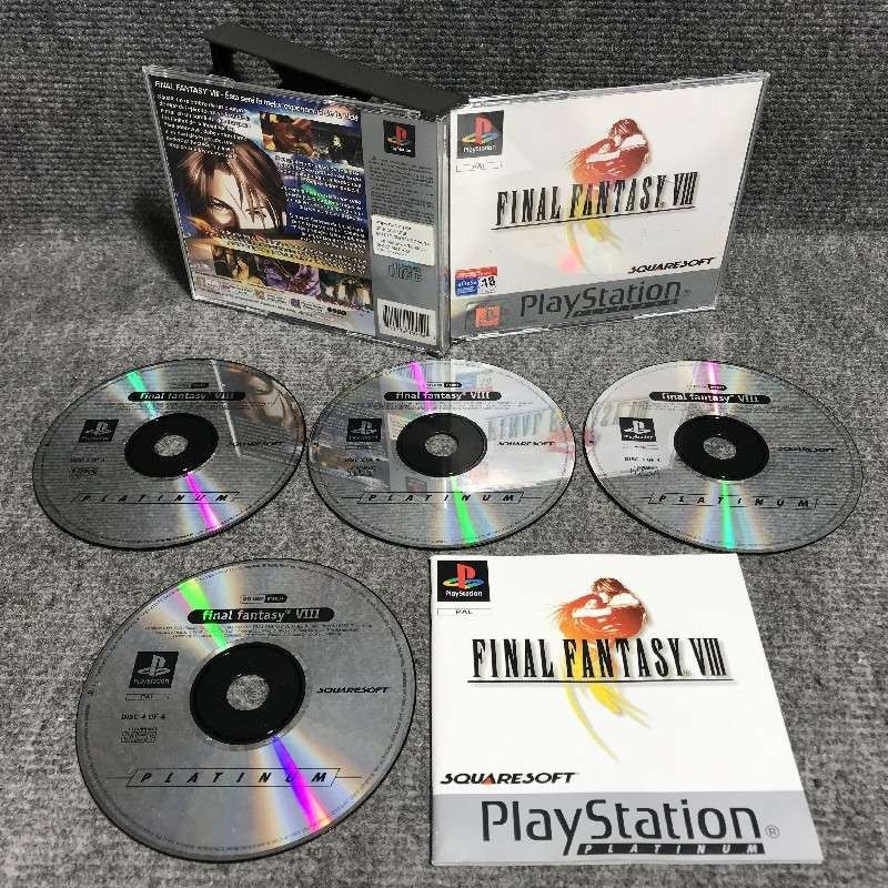 FINAL FANTASY VIII SONY PLAYSTATION PS1