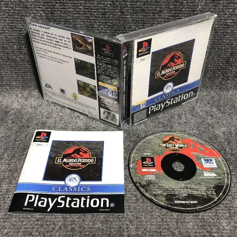 EL MUNDO PERDIDO JURASSIC PARK SONY PLAYSTATION PS1