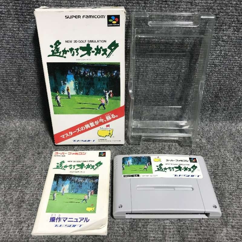 HARUKANARU AUGUSTA JAP SUPER FAMICOM NINTENDO SNES