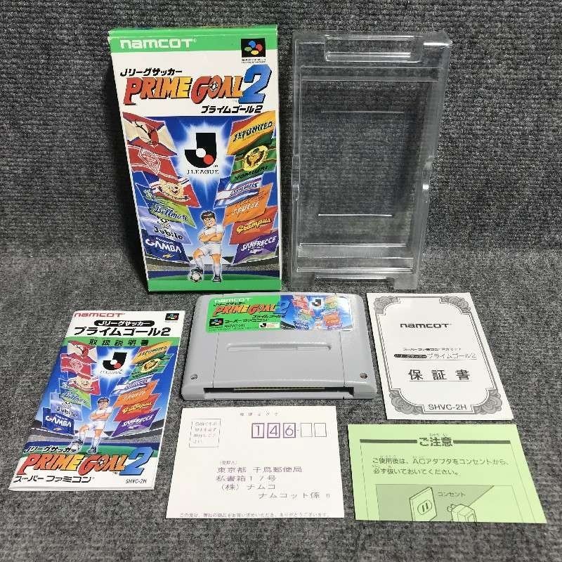 J LEAGUE SOCCER PRIME GOAL 2 JAP SUPER FAMICOM NINTENDO SNES