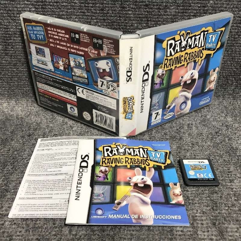 RAYMAN RAVING RABBIDS TV PARTY NINTENDO DS