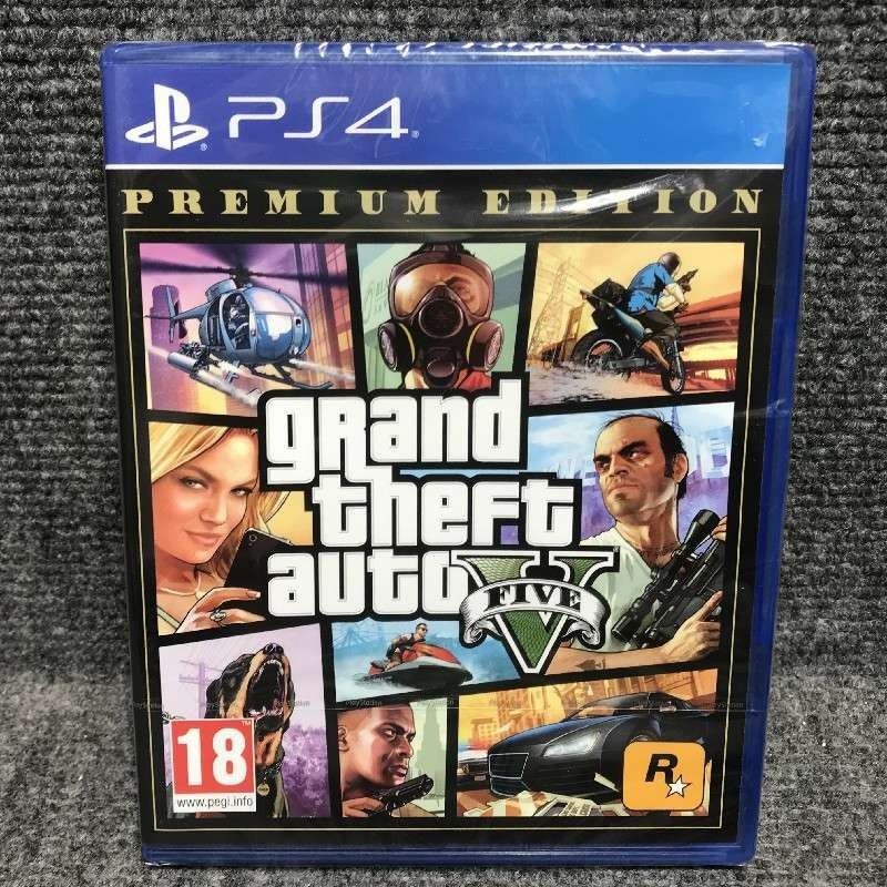 GRAND THEFT AUTO V PREMIUM EDITION NUEVO PRECINTADO SONY PLAYSTATION 4 PS4