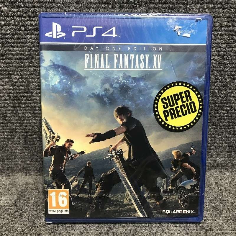 FINAL FANTASY XV DAY ONE EDITION NUEVO PRECINTADO SONY PLAYSTATION 4 PS4