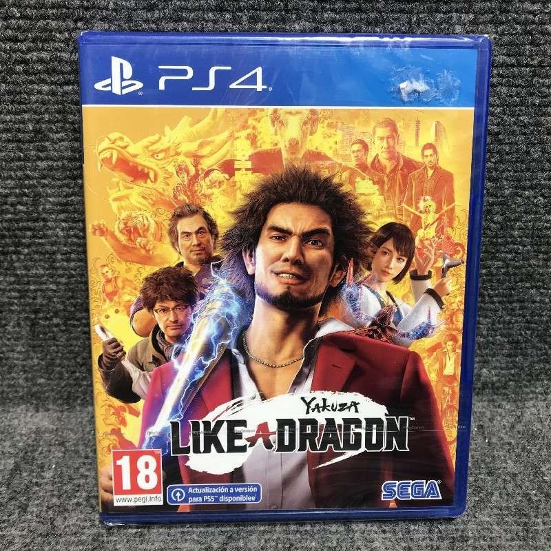 YAKUZA LIKE A DRAGON NUEVO PRECINTADO SONY PLAYSTATION 4 PS4