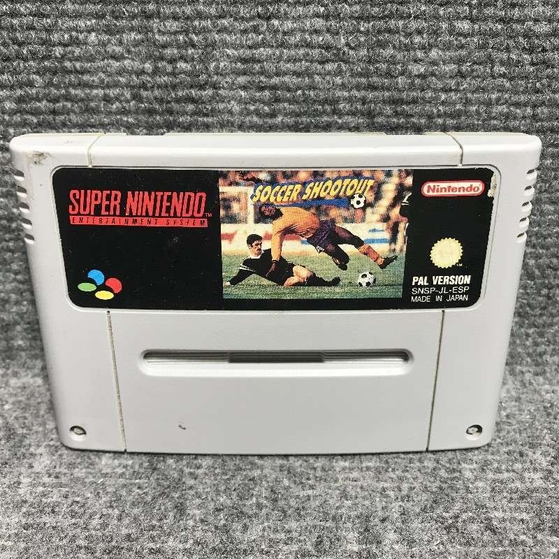 SOCCER SHOOTOUT SUPER NINTENDO SNES