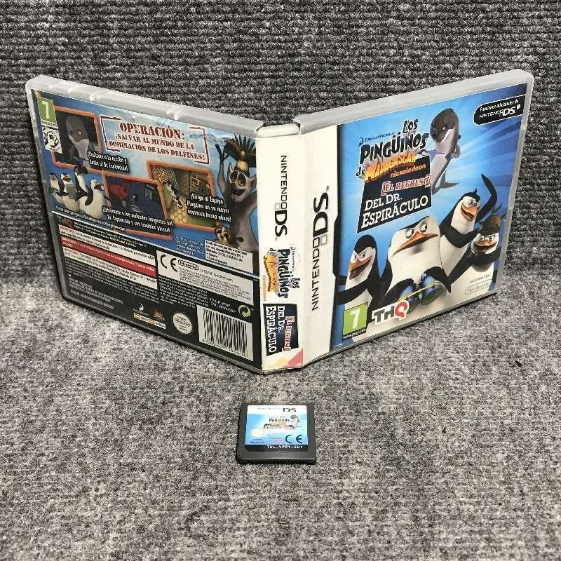 LOS PINGUINOS DE MADAGASCAR EL REGRESO DEL DR ESPIRACULO NINTENDO DS