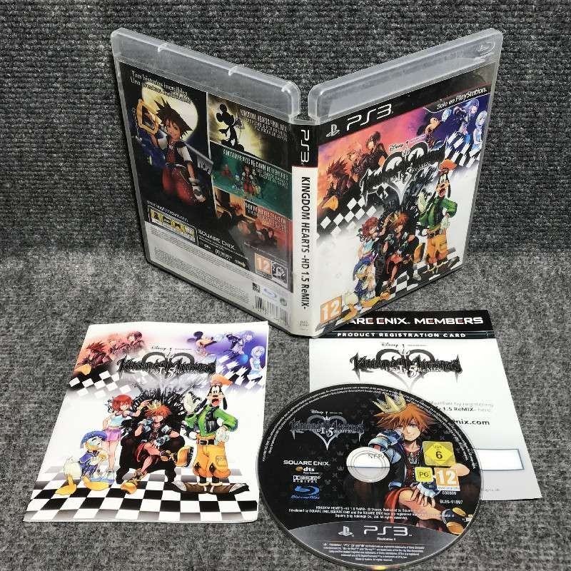 KINGDOM HEARTS HD 1.5 REMIX SONY PLAYSTATION 3 PS3