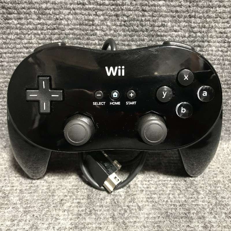 CLASSIC PRO CONTROLLER NEGRO NINTENDO WII