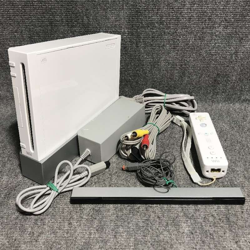 CONSOLA NINTENDO WII+BASE+MOTE+IR+AV+AC