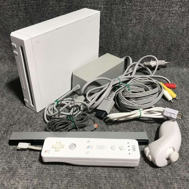 CONSOLA NINTENDO WII+MOTE+NUNCHUK+IR+AV+AC