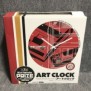 NINTENDO PRIZE COLLECTION SERIES ART CLOCK FAMICOM RED NUEVO