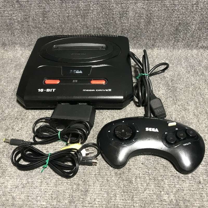 CONSOLA SEGA MEGA DRIVE II+MANDO+AV+AC