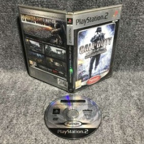 CALL OF DUTY WORLD AT WAR FINAL FRONTS SONY PLAYSTATION 2 PS2