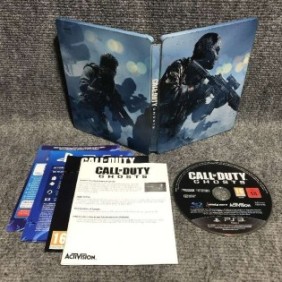 CALL OF DUTY GHOSTS+STEELBOOK HARDENED EDITION SONY PLAYSTATION 3 PS3