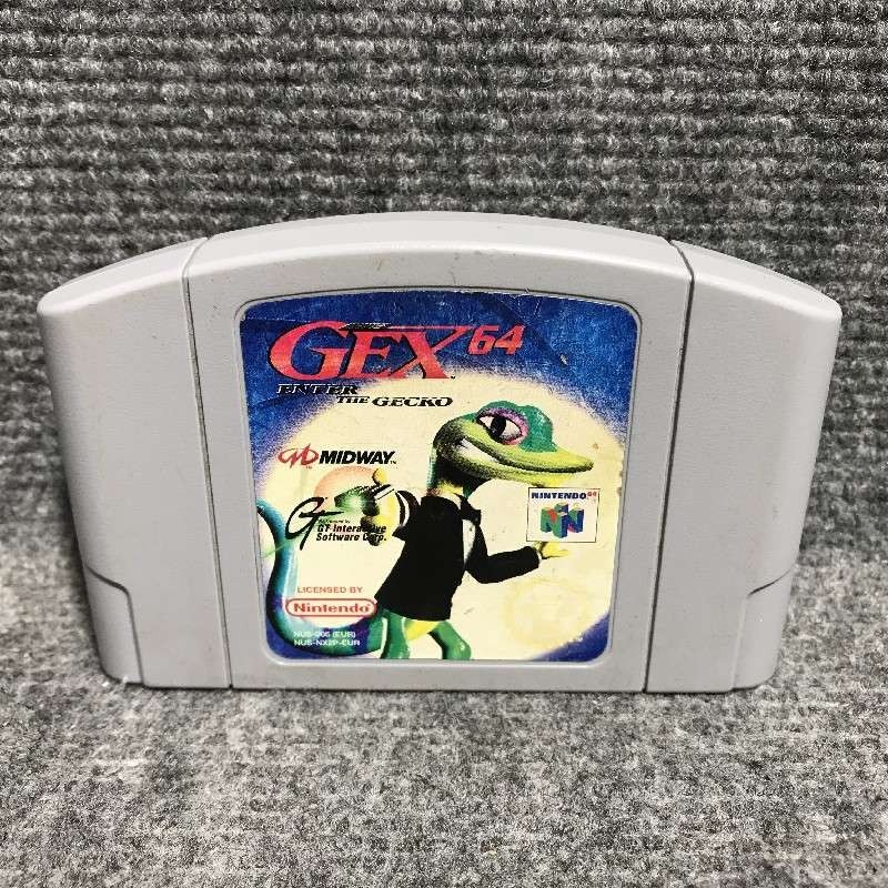 GEX 64 ENTER THE GECKO NINTENDO 64 N64