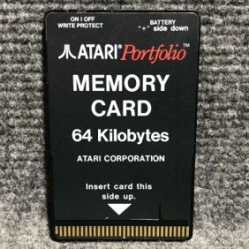 MEMORY CARD 64KB ATARI PORFOLIO