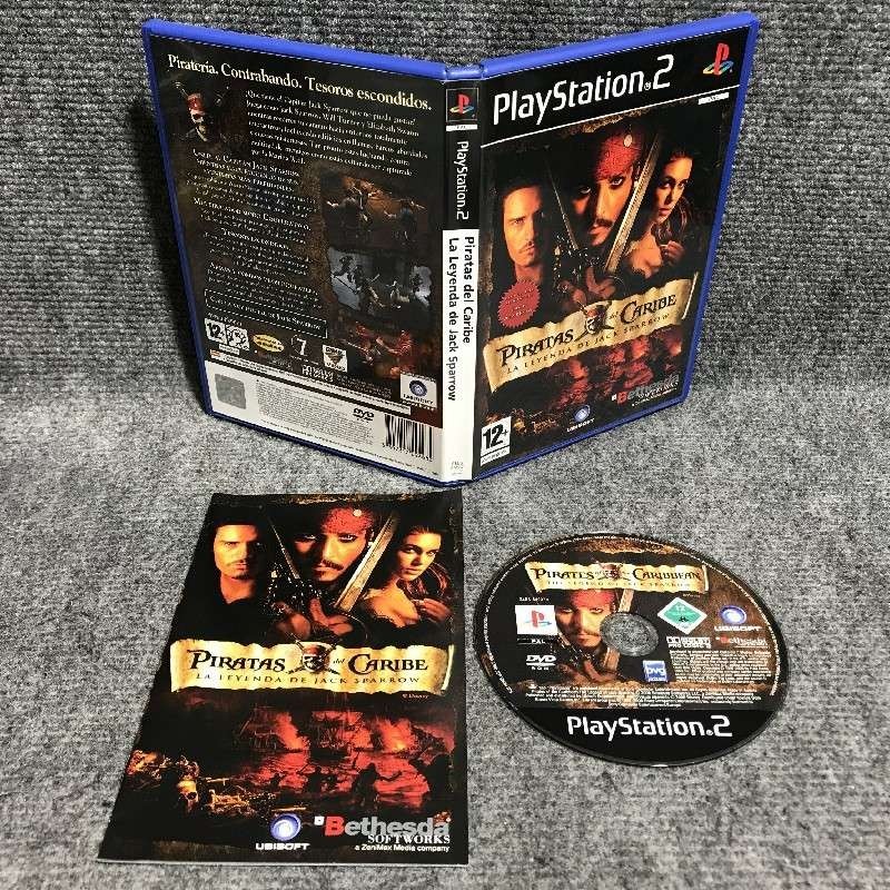 PIRATAS DEL CARIBE LA LEYENDE DE JACK SPARROW SONY PLAYSTATION 2 PS2