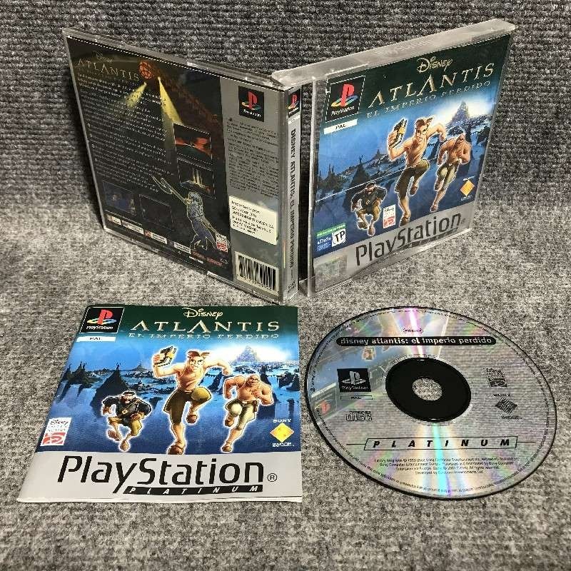 DISNEY ATLANTIS EL IMPERIO PERDIDO SONY PLAYSTATION PS1