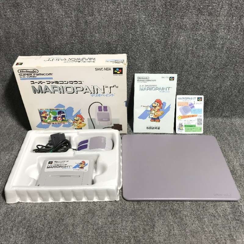 MARIO PAINT JAP SUPER FAMICOM NINTENDO SNES